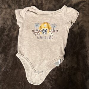 Farm friends onesie